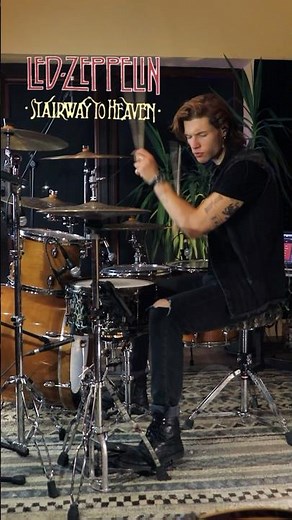 LED ZEPPELIN - STAIRWAY TO HEAVEN 25.09.1980 RIP BONZO 💔 #ledzeppelin #drums #drumcover #johnbonham