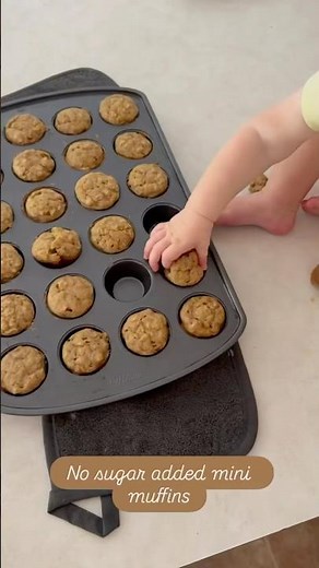 No Sugar Added Mini Muffins