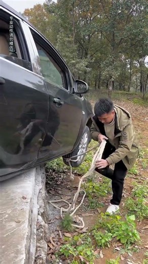 Professional winch escape tutorial Safety on every road 😩Article