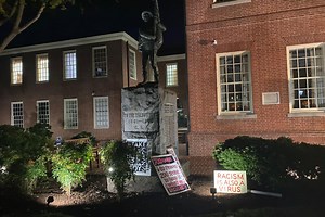 Confederate ‘Talbot Boys’ statue to be removed from Easton Courthouse Lawn on Monday - WTOP News