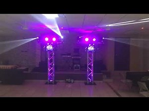 Mini spot led 60w cabeza movil