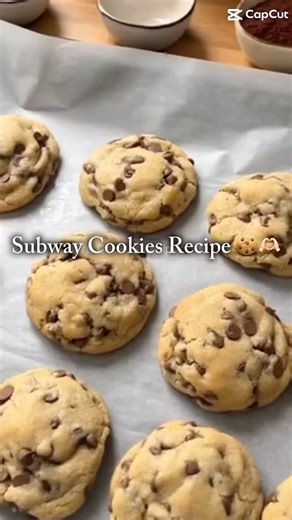 Subway Cookies Recipe🍪