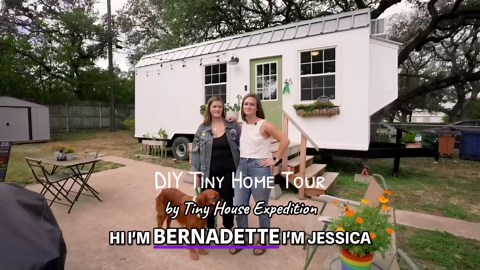 Tiny house tour: Jessica and Bernadette's joy!