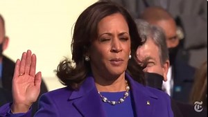 Kamala Harris Is Sworn In as Vice President