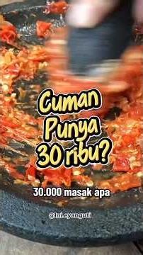 30 ribu bisa makan enak begini. Sop ceker, tahu brontak, sambel terasi #resep #masakanrumahan