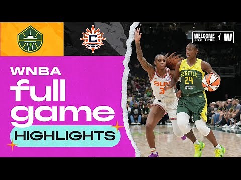 Connecticut Sun vs. Seattle Storm | FULL GAME HIGHLIGHTS | June 23, 2024