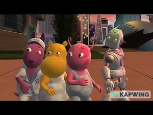 The Backyardigans Robot Rampage: Falling Down Like Dominoes (Fast, Slow & Normal)