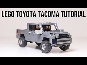 How I Built A Toyota Tacoma out of LEGO