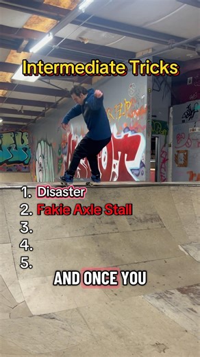 Intermediate Skateboard Tricks On A Quarter Pipe