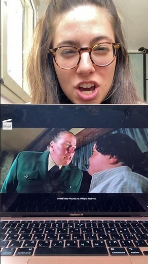 Bruce vs.Trunchbull: Reenacting the chocolate cake scene from Matilda #90smovie #matilda #trunchbull