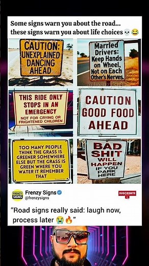 Hilarious Road Signs That Have More Personality Than People 😂💀 | Funny Signs 🪧