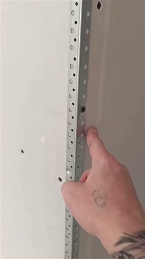 Perfectly Level Drywall Corner Bead Installation#shots