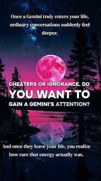 Once a Gemini Enters Your Life… Things Change ♊ Gemini Zodiac Truth