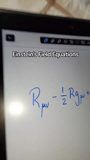 Einstein's field equations #physics #math #equation #stem