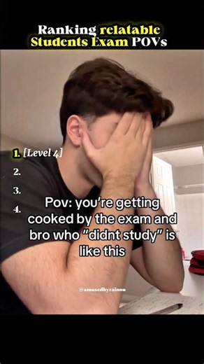 Student’s exam POV.