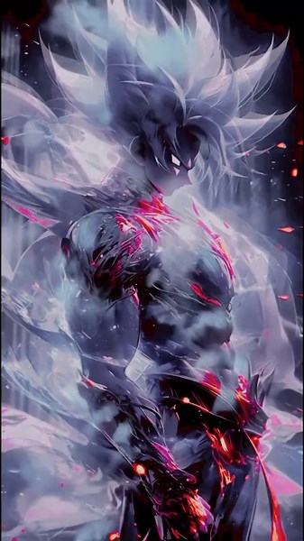 Goku Ultra Instinto Dominado: Wallpaper 4K para Fans