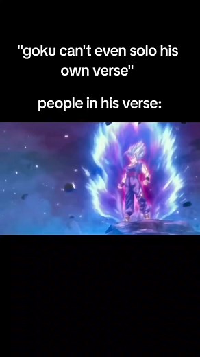 102K views · 2.1K reactions | When they say Goku can't solo hos own verse | Goku Strongest In The Universe | Facebook