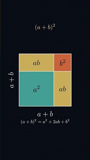 The Easiest Way to Understand Algebraic Formulas! 🧠 #maths #mathstricks #viral #shorts #mathematics