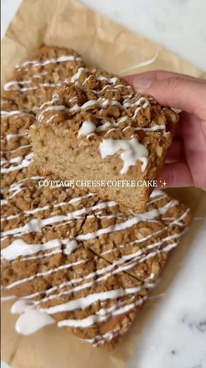Cottage Cheese Coffee Cake