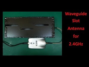 waveguide slot Antenna for 2 4GHz #153