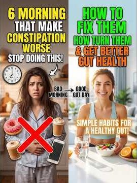 6 Morning Habits That Make Constipation Worse and How to Fix Them for Better Gut Health