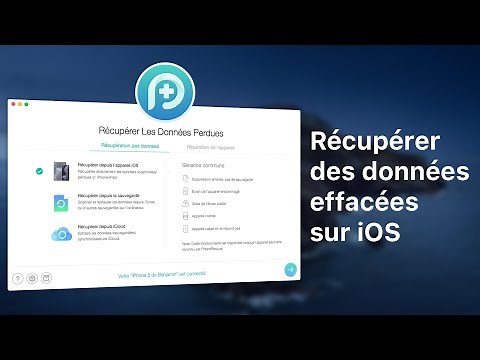 Récupérer des données supprimées iPhone/iPad avec PhoneRescue (messages SMS, photos, contacts...)