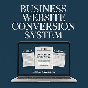 Website Conversion Guide: Business Optimization Toolkit (PDF) - Etsy UK