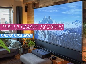 Watch The Ultimate Projector Screen | ALR Electric Floor Rising !! on Amazon Live