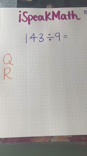 Math Tricks for the New Year: Q is for Quotient, R is for Remainder