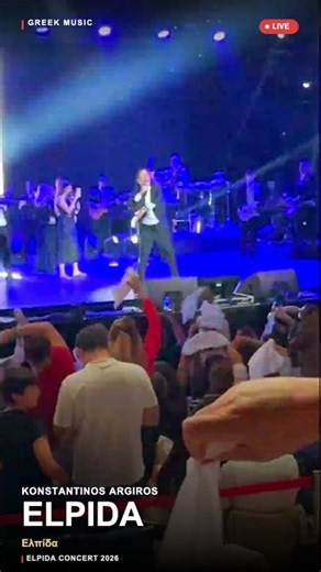 Konstantinos Argiros – Elpida (Clip) | LIVE Elpida Concert 2026 | Greek Music