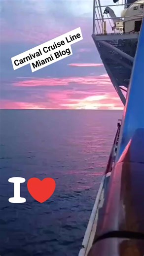 Love the sunsets. #carnival #onboard #lovecruising #sealife #cruiseship | Carnival Cruise FUN