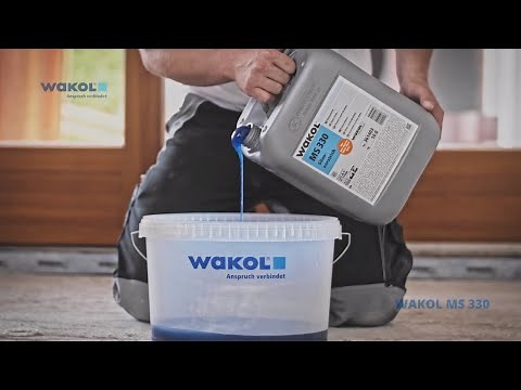 Protect the subfloor against residual moisture - 1 step only! WAKOL MS 330 Moisture Barrier