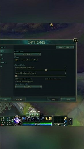 Best camera settings in League of Legends Season 16
