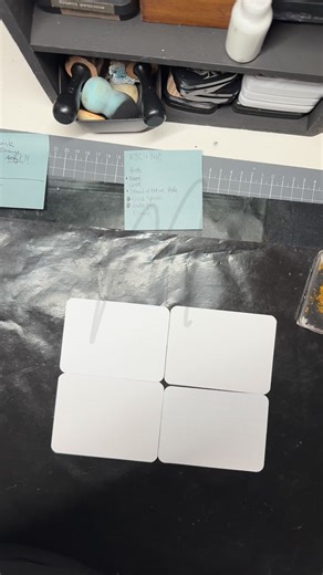 Melanie | Mixed Media Art on Instagram: "I HAVE ABSOLUTELY NO DESIRE TO FIT IN FDC4 - W2 #fulldeckchallenge4 by @shanoukiart ————————————————————— Week 2 of the fulldeckchallenge with used prompts: Stencil w texture paste, orange, blacksplatter and butterfly In line with current events I had to use the sentiments from Tim Holtz, small talk. Love the sarcasm! To see the finished ones, please watch the end Im enjoying this challenge and to work on that substrate so much - guess you will be seeing 