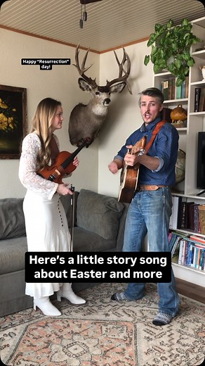 The song is “on my father‘s side” I’m so thankful that Jesus rose up from the grave. It is because he lives. We can face tomorrow. #easter #resurrection #jesus #song #duet #countrymusic #christianmusic #gospelmusic #grayhairyoungman | Michael Dagley