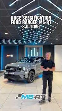 This is the one to have… Huge Specification Ford Ranger MS-RT 💨
