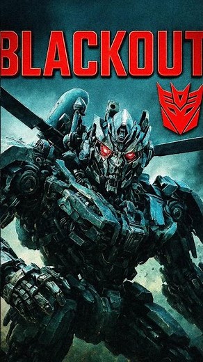 Blackout - The first Decepticon [4K 60 FPS] #shortsfeed#foryou#movieclips