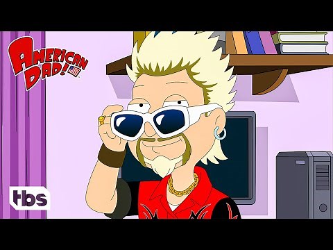 Jeff Gets Possessed by Guy Fieri (Clip) | American Dad | TBS