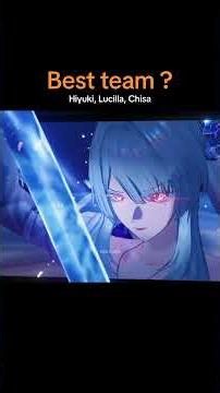 Best team? Hiyuki Lucilla Chisa #wuwa #wutheringwaves