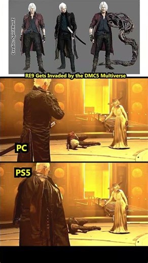 RE9 Gets Invaded by the DMC5 Multiverse 🔥