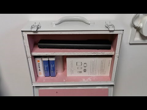 Making a simple fire resistant box for lithium batteries 🔋🔥