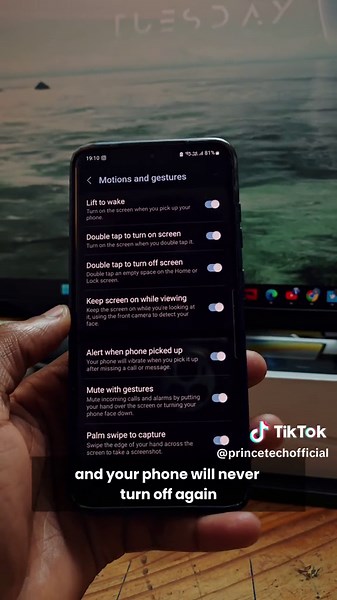 Samsung Tips And Tricks - Keep Screen On While Viewing