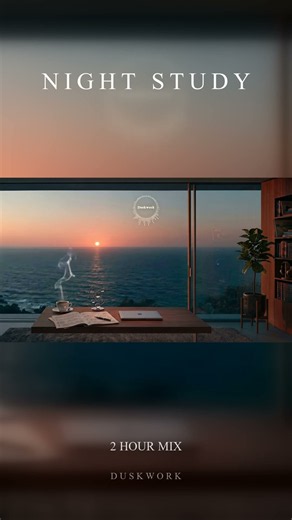 Deep Work Music for Night Study — 2 Hour Ambient Focus Mix #deepwork #focusmusic