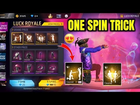 🤯Valentine's Emote Royal One Spin Trick🤩🔥| New Emote Royal Event Spin Trick💥| FF New Event Tamil