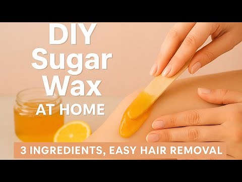 How to Make Sugar Wax at Home | Easy DIY Hair Removal