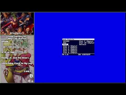 Final Fantasy 6 No Sketch Any% First Runs
