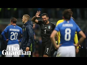 Gianluigi Buffon retires from Italy duty after failure to qualify for World Cup