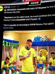 Neymar Returns to Brazil Squad! 🇧🇷