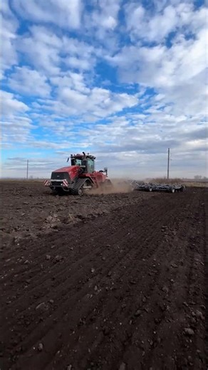 Massive Track Tractor Power 🚜 Extreme Field Work #tractor #farming #agriculture #farmwork #case