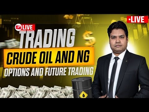 LIVE TRADING IN CRUDE OIL AND NATURAL GAS || #crudeoillive #naturalgas #silvertrading